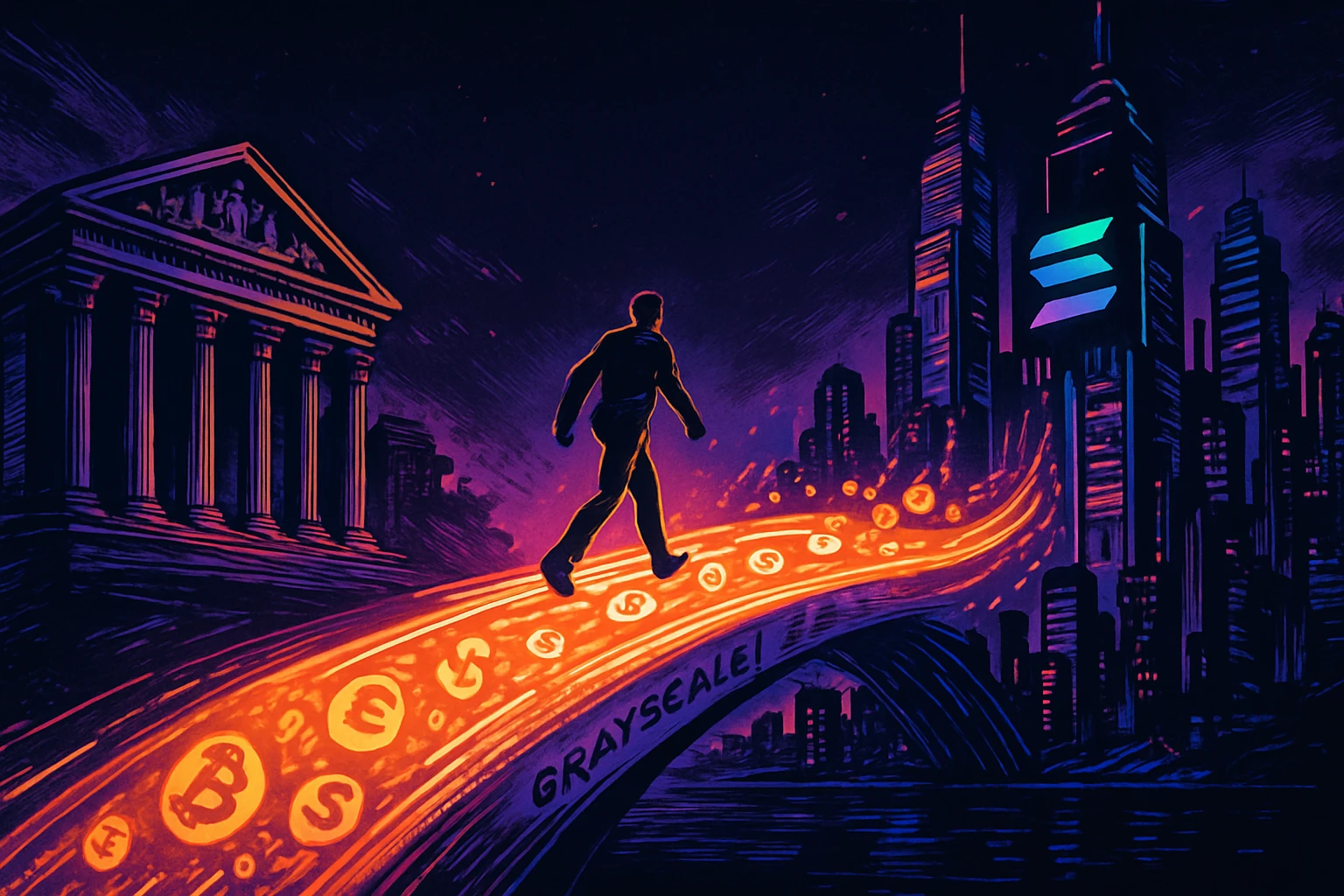 Компания Grayscale объявила, что ее фонд Solana «GSOL» запустил функцию ставок в США.