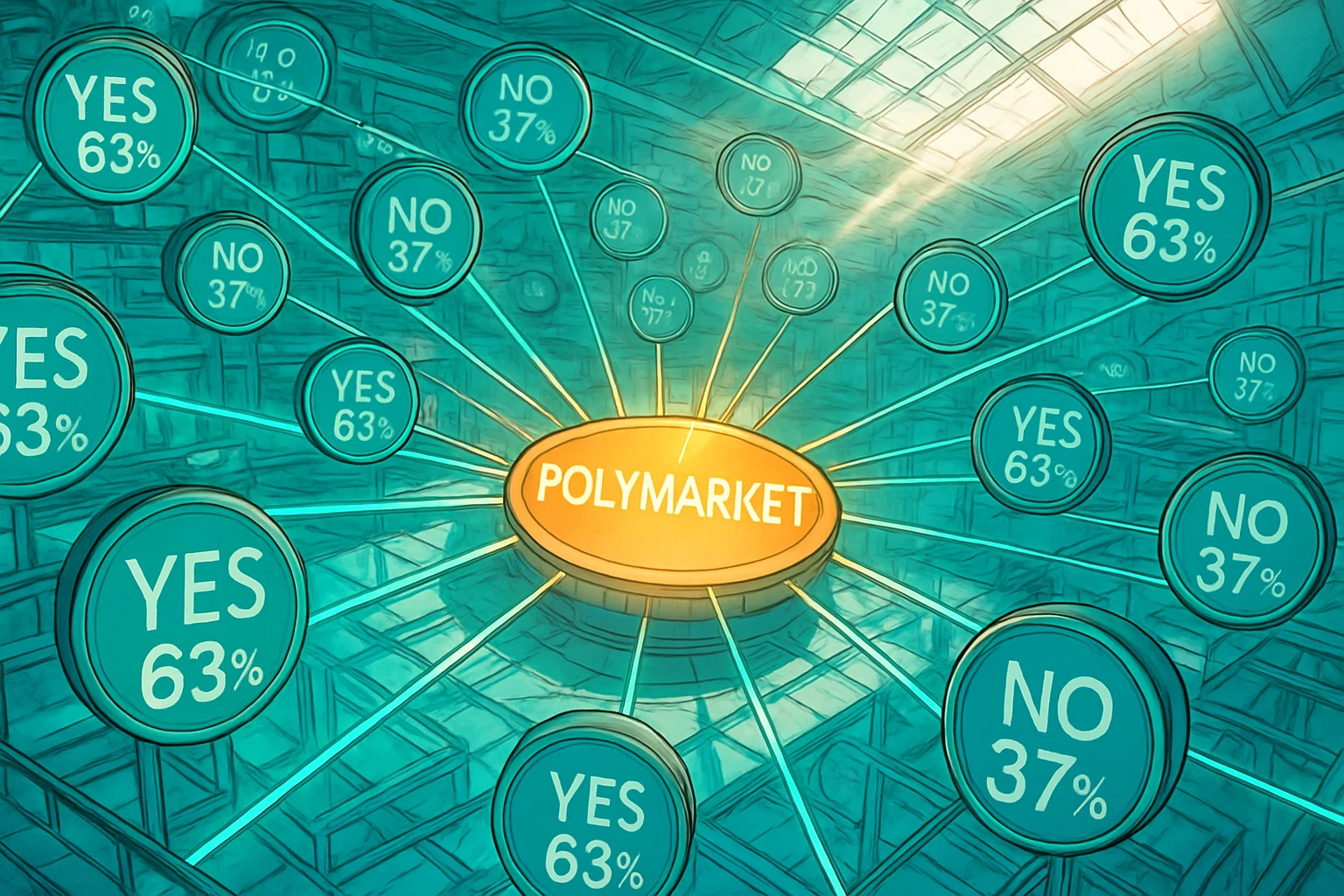 Как добиться годовой доходности 40% с помощью арбитража Polymarket?